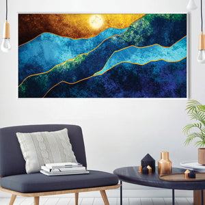 Waves of the Earth Canvas