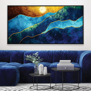 Waves of the Earth Canvas