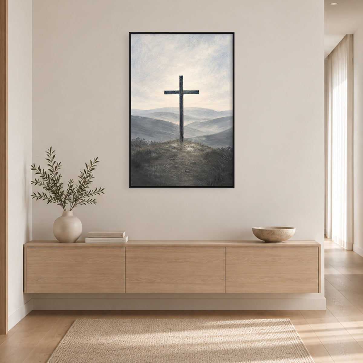 Where My Hope Stands Canvas