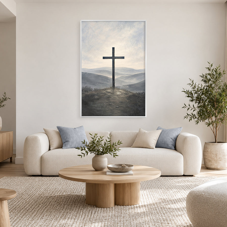 Where My Hope Stands Canvas