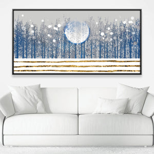 Winter Moon Canvas