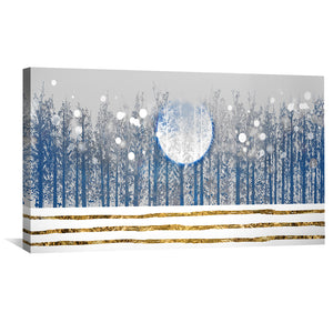 Winter Moon Canvas