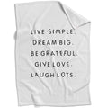 Above the Clouds B Blanket Blanket 75 x 100cm Clock Canvas