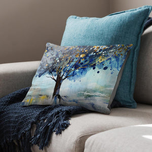 Abstract Cedar Dream Home Bundle Bundle 2 Cushions & 1 Blanket Clock Canvas