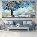 Abstract Cedar Easy Build Frame Posters, Prints, & Visual Artwork Clock Canvas
