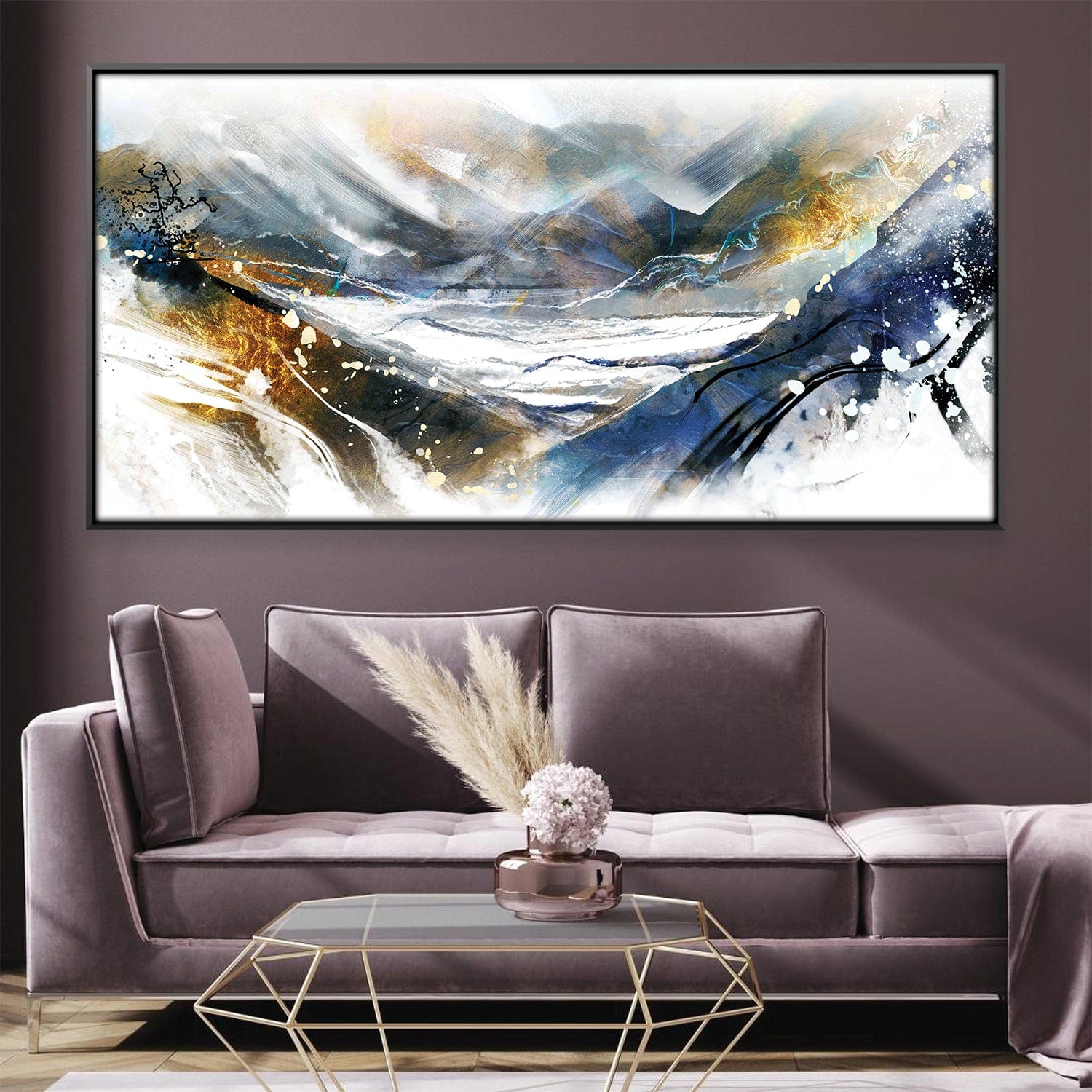 Abstract Dips Canvas product thumbnail