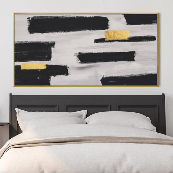 Abstract Divergence Canvas Art Clock Canvas