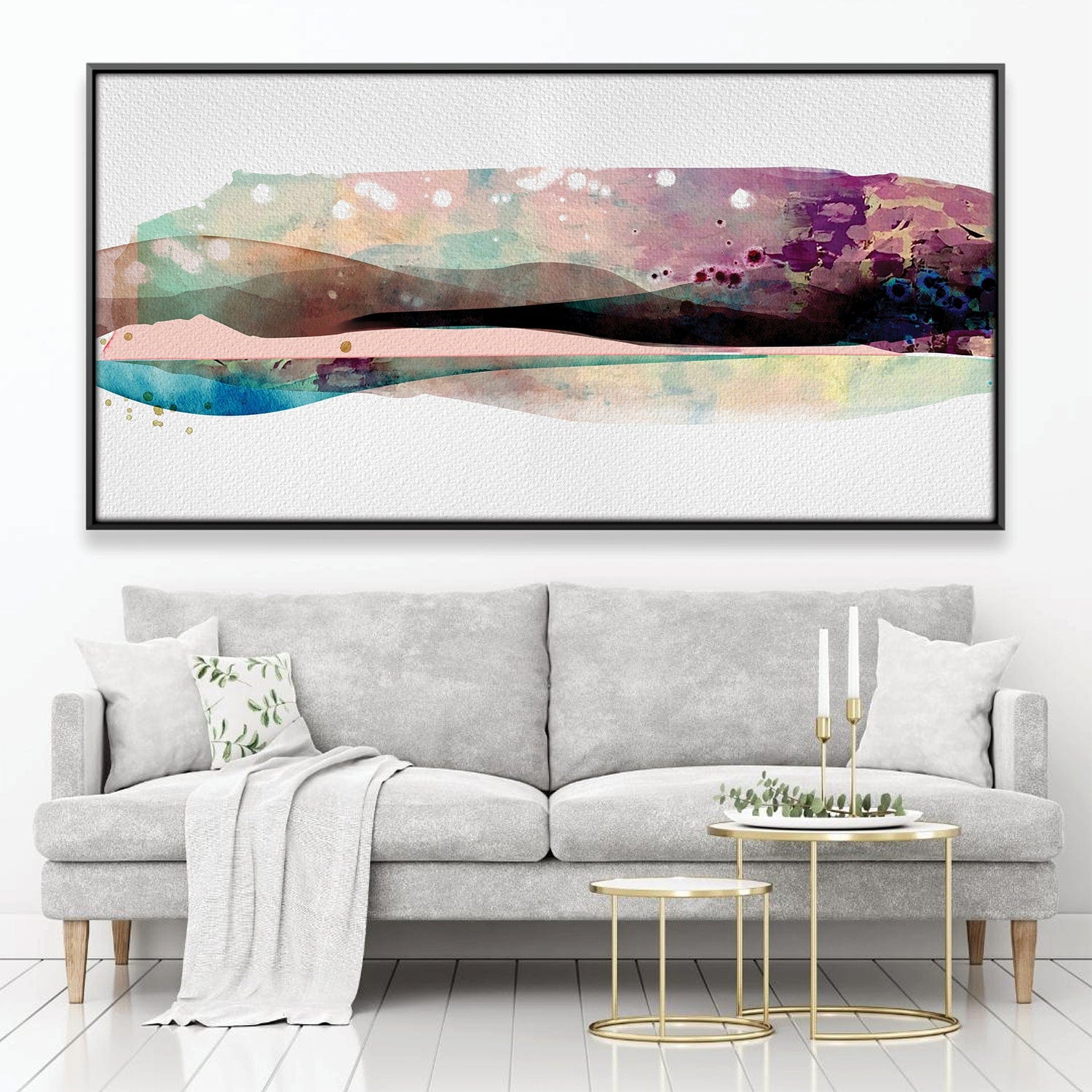 Abstract Lengths Canvas product thumbnail