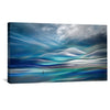 Abstract Lights Canvas Art Clock Canvas