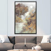 Abstract Moon Waters Canvas Art 12 x 18in / Canvas Clock Canvas