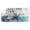Abstract Oceanic Easy Build Frame Posters, Prints, & Visual Artwork Fabric Print Only / 40 x 20in Clock Canvas