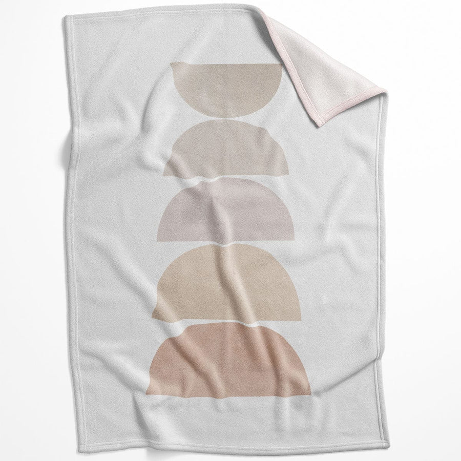 Abstract Pastels B Blanket Blanket 75 x 100cm Clock Canvas