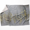 Abstract Portrayed Blanket Blanket 75 x 100cm Clock Canvas