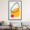 Abstract Shapes XIV Canvas Art Clock Canvas