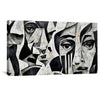 Abstract Stares Canvas Art Clock Canvas