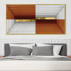 Abstract Topographies Canvas Art Clock Canvas