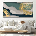 Accented Stump Canvas Art Clock Canvas