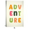 Adventure Awaits Canvas Art B / 12 x 18in / Canvas Clock Canvas