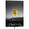 Adventure Yellow Canvas Art Clock Canvas