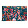 Aerial Bouquet Canvas Art Clock Canvas