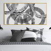 Aetheric Fusion Canvas Art Clock Canvas