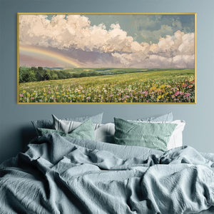 After the Rain Canvas Art Clock Canvas