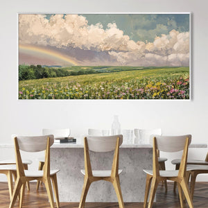 After the Rain Canvas Art Clock Canvas