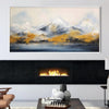 Alpine Ascent Canvas Art Clock Canvas