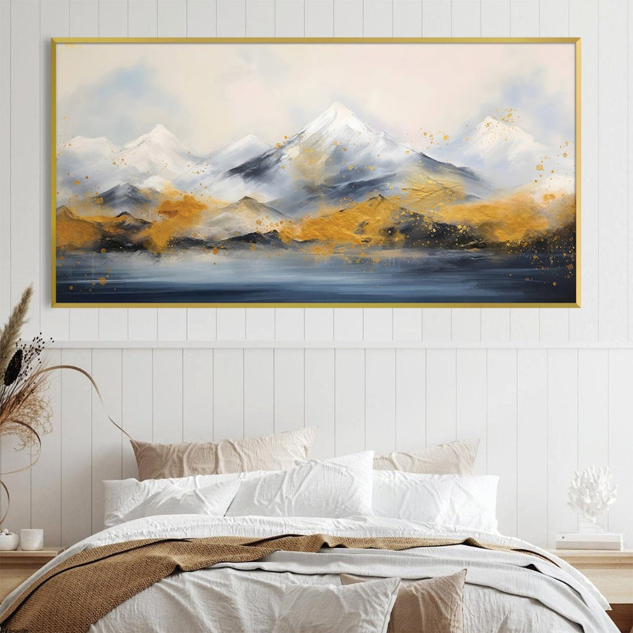 Alpine Ascent Canvas Art Clock Canvas