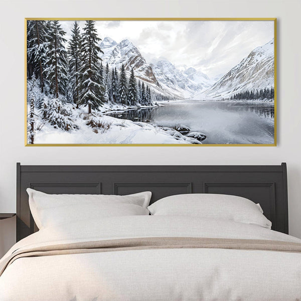 Alpine Dreams Canvas Art Clock Canvas