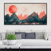 Amber Valley Canvas Art 20 x 10in / Canvas Clock Canvas