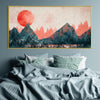 Amber Valley Canvas Art Clock Canvas
