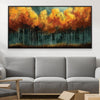 Amber Veil Canvas Art 20 x 10in / Canvas Clock Canvas