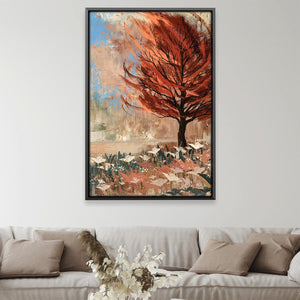 Amberwind Meadow Canvas Art 12 x 18in / Canvas Clock Canvas