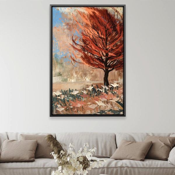 Amberwind Meadow Canvas Art 12 x 18in / Canvas Clock Canvas