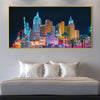 American Metropolitan Canvas Art Clock Canvas