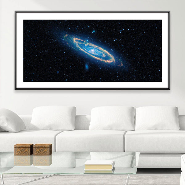 Andromeda Canvas Art 20 x 10in / Canvas Clock Canvas