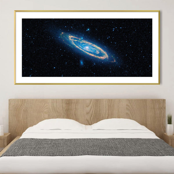 Andromeda Canvas Art Clock Canvas