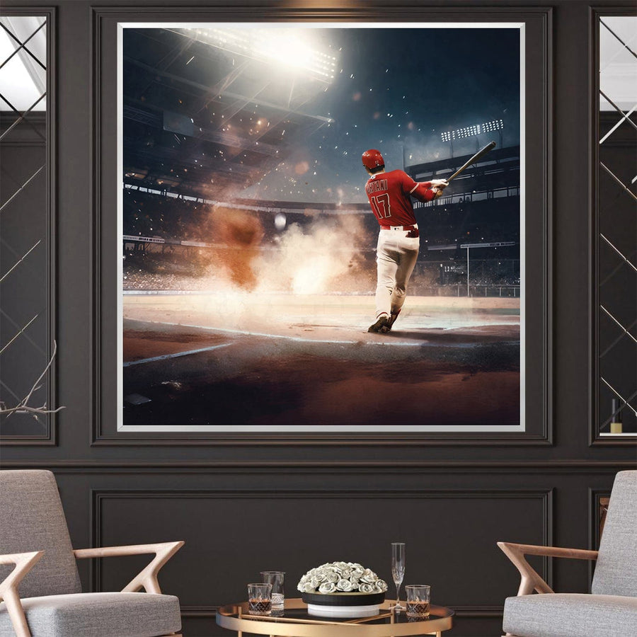 Angel Swing Canvas Art Clock Canvas