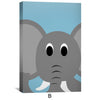 Animal Friends Canvas Art Clock Canvas