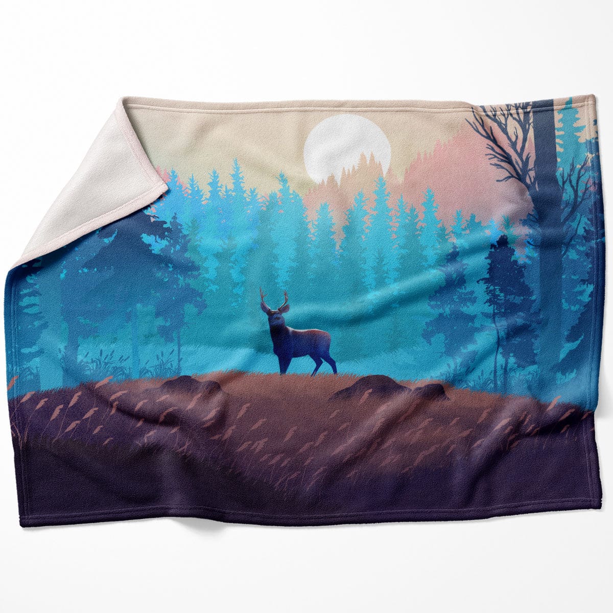 Antlers in the Forest Blanket product thumbnail