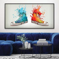 Artistic Kicks Canvas Art Clock Canvas