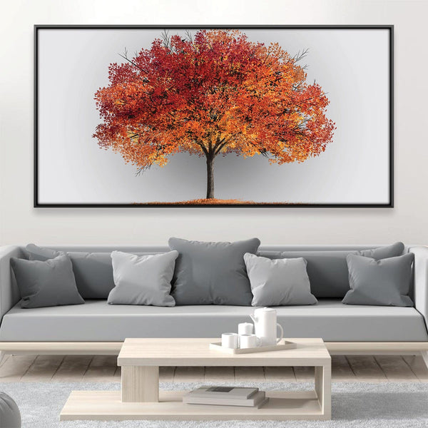 Autumn Rustle Canvas Art 20 x 10in / Canvas Clock Canvas