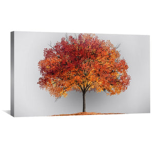 Autumn Rustle Canvas Art Clock Canvas