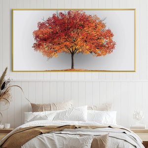 Autumn Rustle Canvas Art Clock Canvas