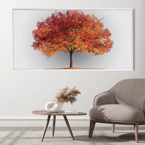 Autumn Rustle Canvas Art Clock Canvas