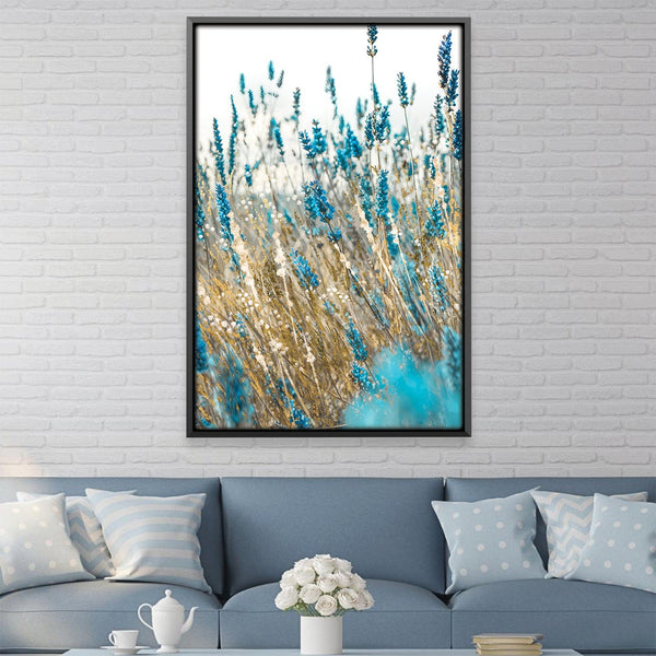 Azure Meadow Canvas Art 12 x 18in / Canvas Clock Canvas
