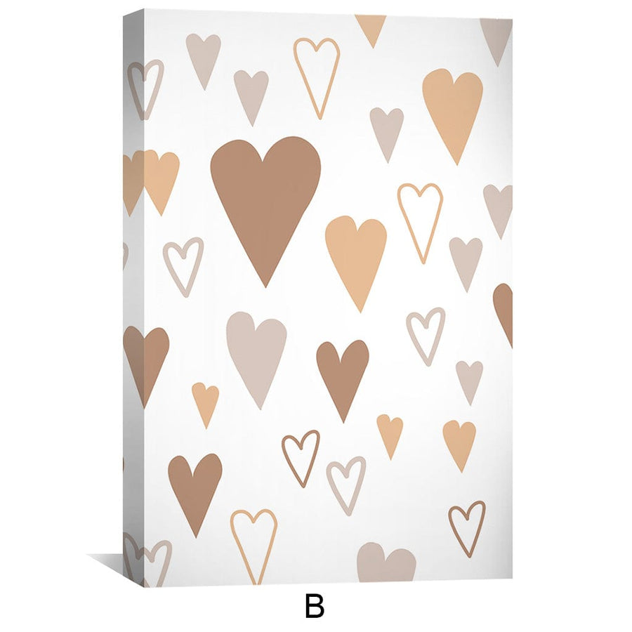 Baby Bliss Canvas Art B / 12 x 18in / Canvas Clock Canvas
