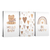 Baby Bliss Canvas Art Clock Canvas