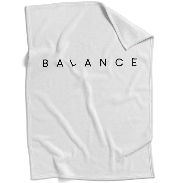 Balance A Blanket Blanket 75 x 100cm Clock Canvas